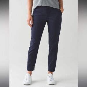 Lululemon City Trek Navy Trousers